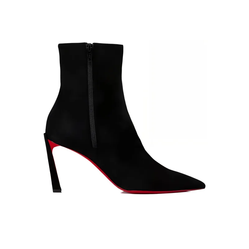 CL LUBOTING Ankle Boots 8.5cm Women's Black-1