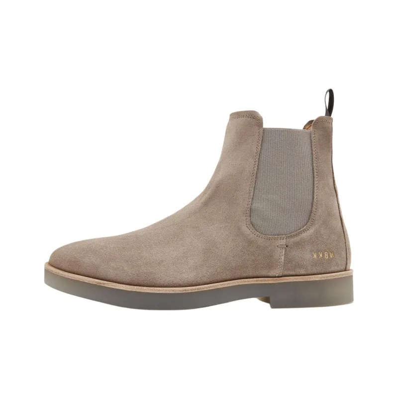 NUBIKK Logan Chelsea Boots 3cm Men's Beige-0
