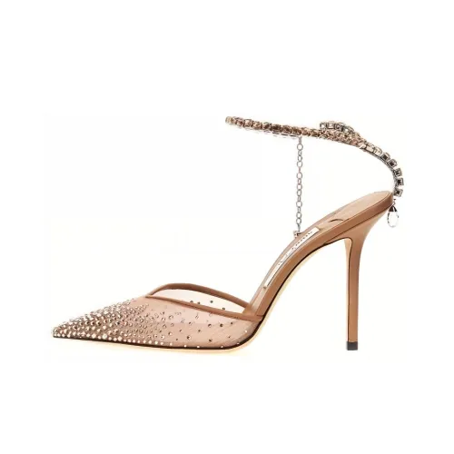 Jimmy Choo Saeda 100mm Crystal embellished Pumps