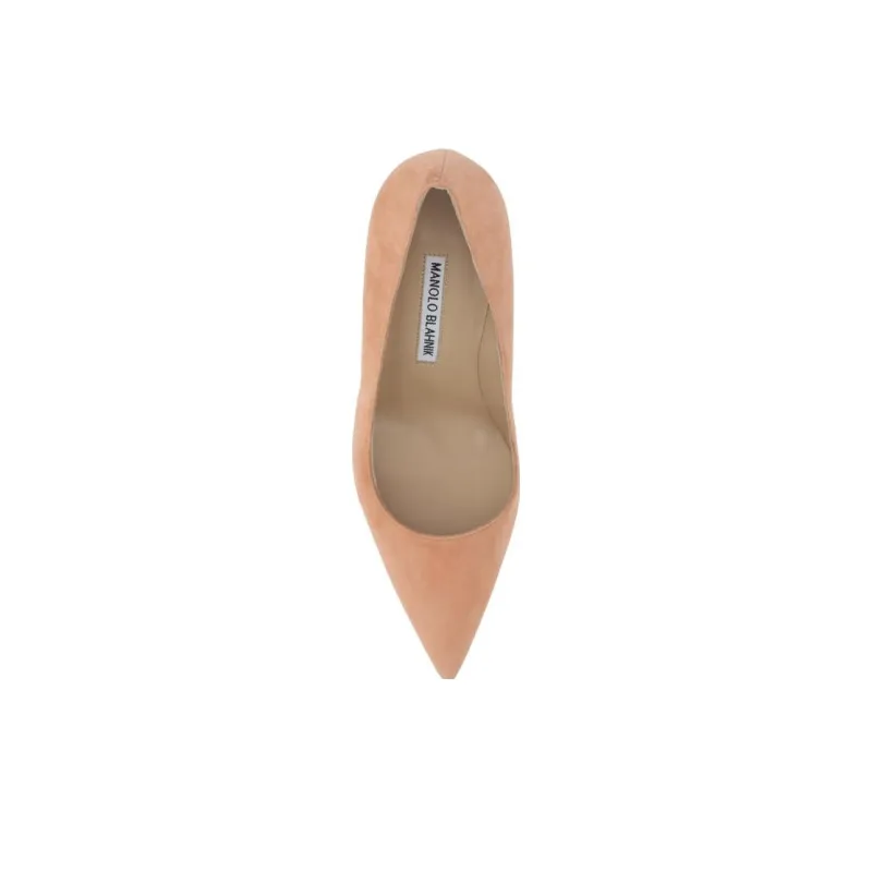 MANOLO BLAHNIK BB 90mm Leather Pumps-3