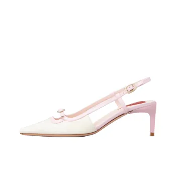 Roger Vivier Square Toe Slingback Pumps