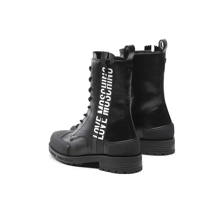 LOVE MOSCHINO Ankle Boots 3.5cm Women's Black-3