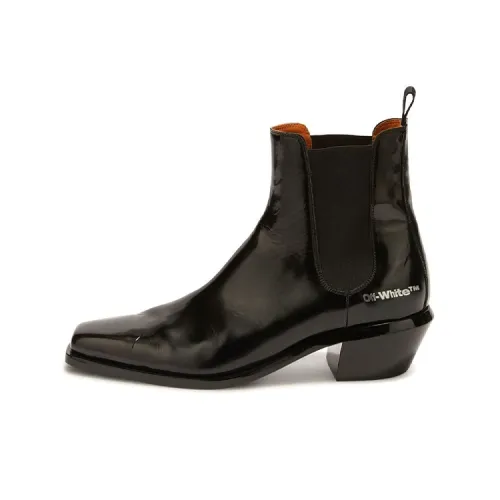 OFF-WHITE Texan Leather Boots