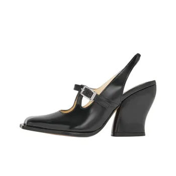 LOEWE Irregular Heel High Heels 9cm Women's Black