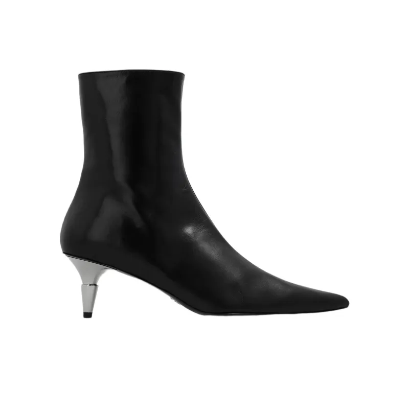 PROENZA SCHOULER Spike Pointed-toe Ankle Boots-1