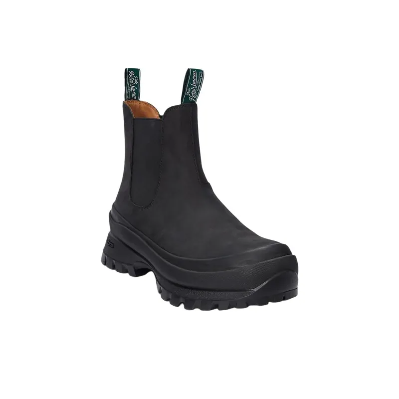 Polo Ralph Lauren Ankle-Length Chelsea Boots Men's Black-2