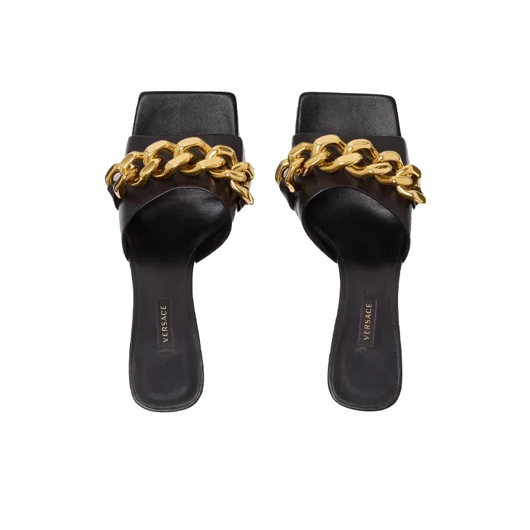 VERSACE High Heels Women's Black-3