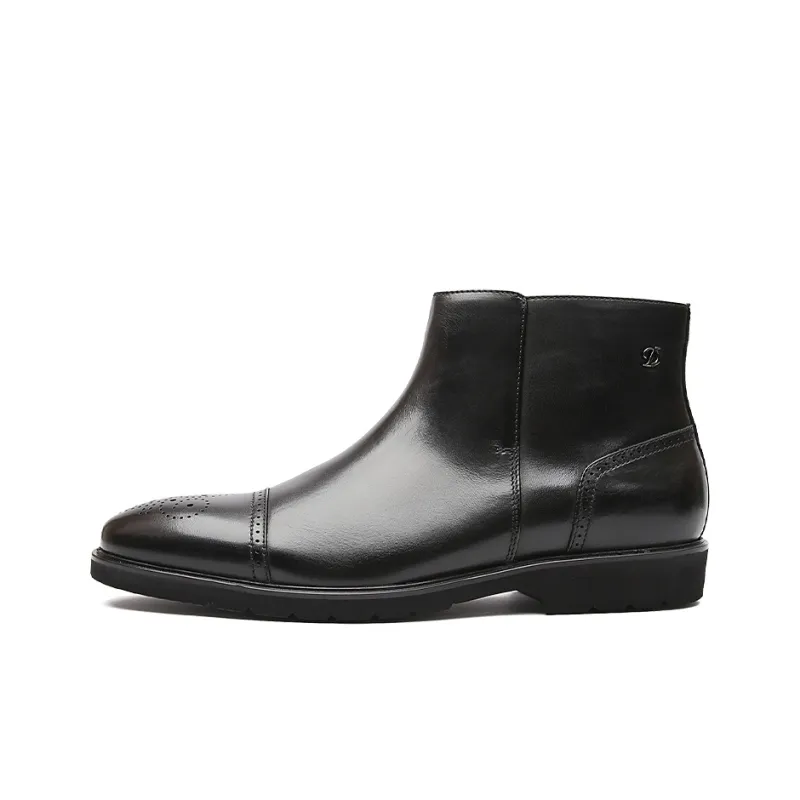 S. T.DUPONT Chelsea Boots Men's Black-0