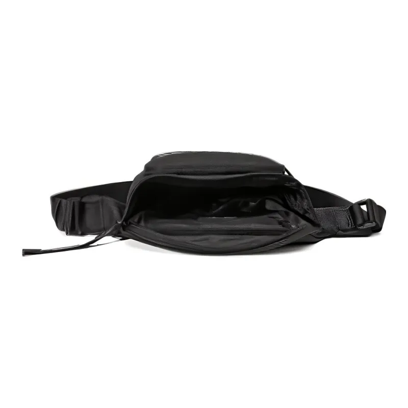 Skechers Fabric Cell Phone Pouch Fanny Pack Regular Unisex Carbon Black-3