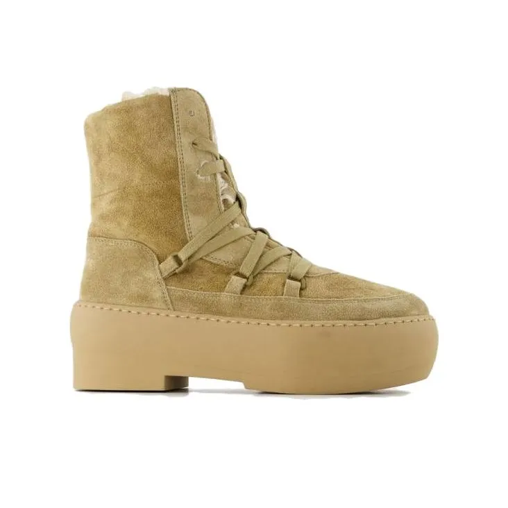 GIA BORGHINI Ankle Boots Women's Light Umber-1