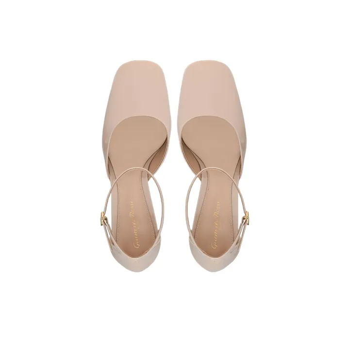 GIANVITO ROSSI Ribbon T-bar Pumps-3