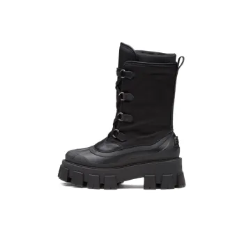 PRADA Monolith Women's Chunky Sole Boot 'Black'