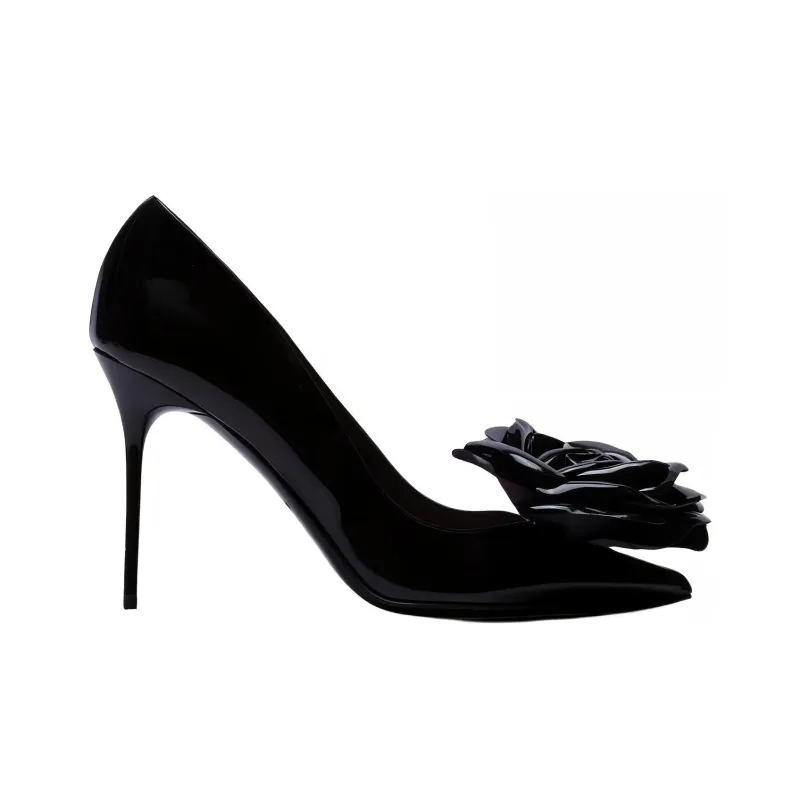 BALMAIN Ruby 95mm Leather Pumps-1