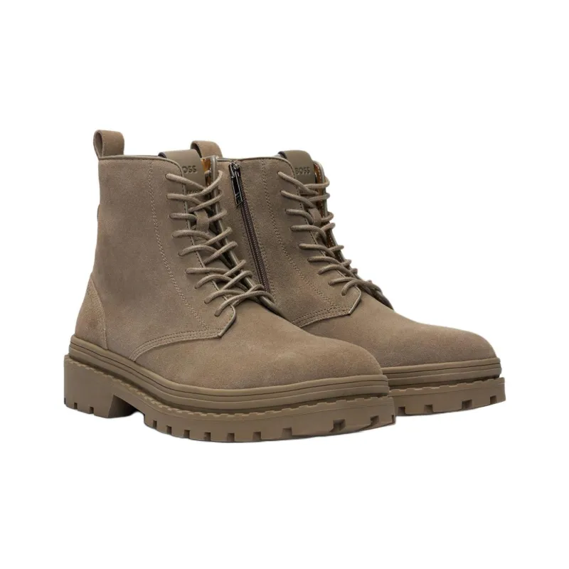HUGO BOSS Short Martin Boot Men's Light Green-2