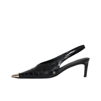 Anine Bing Nina Slim Heel High Heels 6cm Women's Black