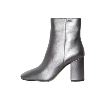 MICHAEL KORS Perla Fle Ankle Boots 8.3cm Women's Silver