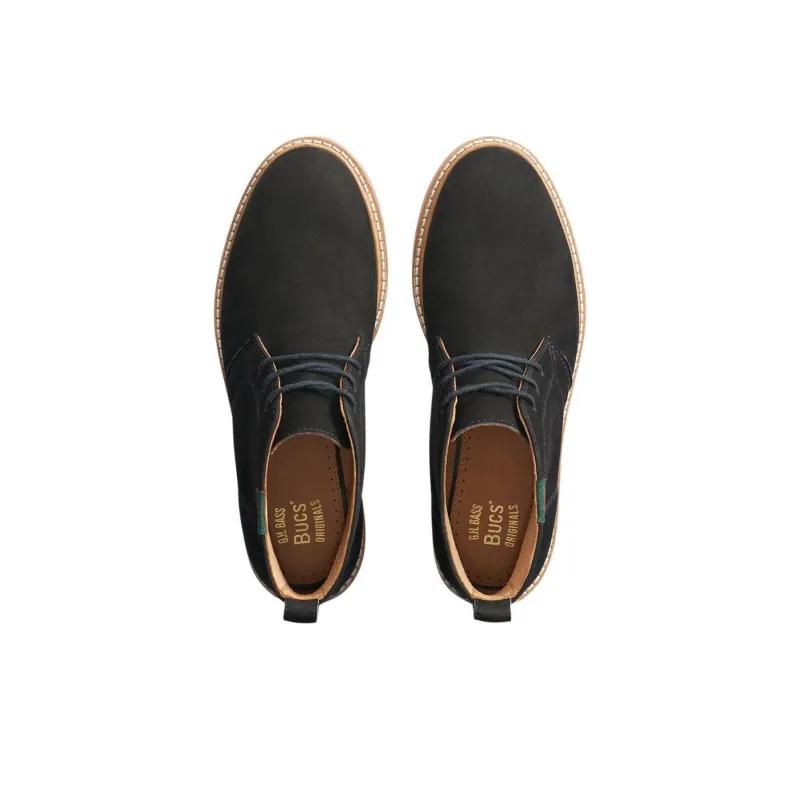 G.H. Bass & Co. Blair Chukka Buc Ankle Boots Women's Black-4