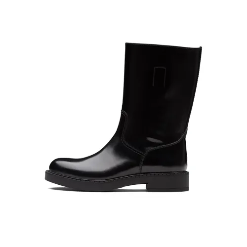 PRADA Ankle Boots Men Black