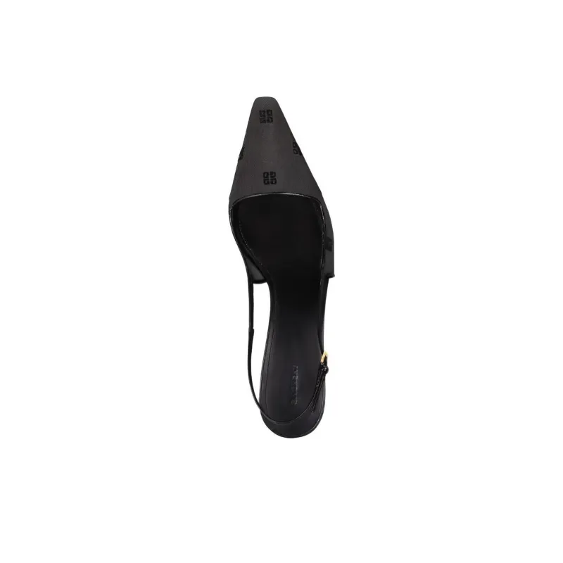 Givenchy 4G Chunky Heel High Heels 5cm Women's Black-3