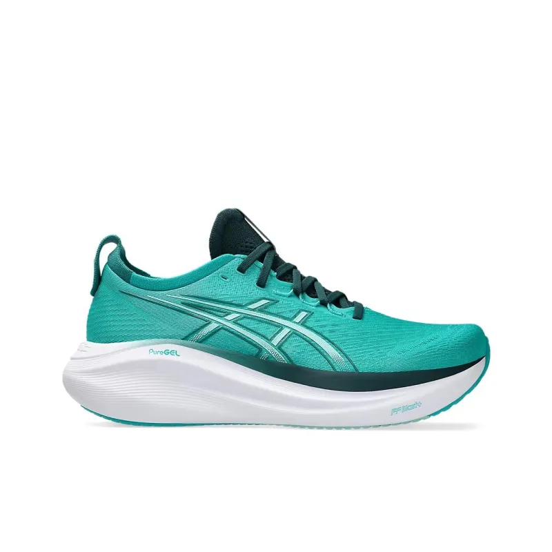 Asics Gel Nimbus 27 Wave Teal Saxon Green-1