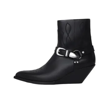 CELINE Ankle Boots Men Black