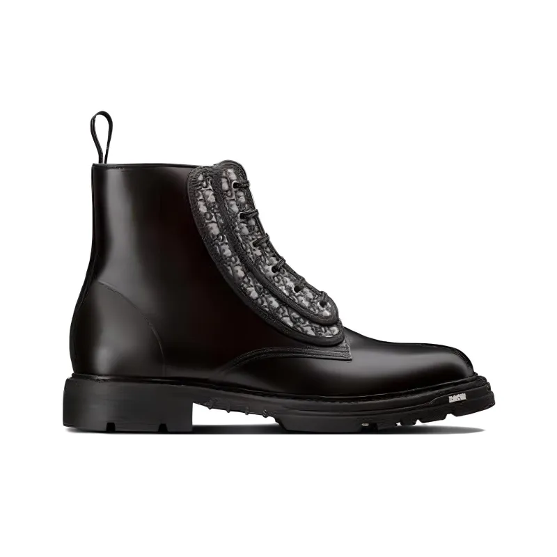 DIOR Explorer Ankle Boots Men's Black-1