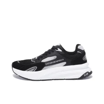EMPORIO ARMANI EA7 Low Top Casual Shoes Unisex Black