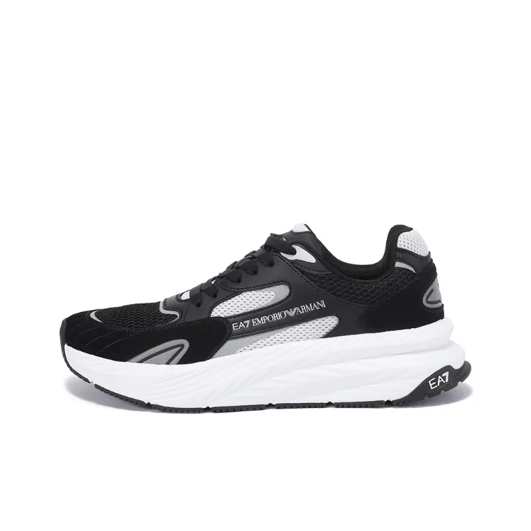 EMPORIO ARMANI EA7 Low Top Casual Shoes Unisex Black-0