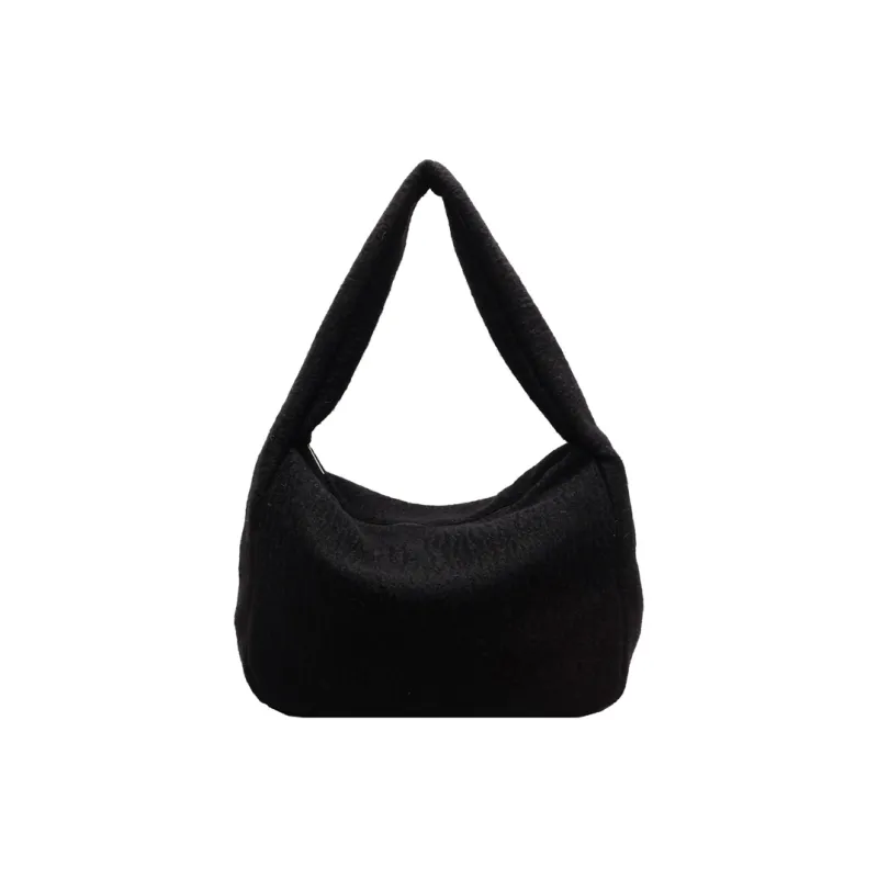 SUN ERATH&U Woolen Shoulder Bag Women's Multicolor-4