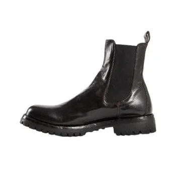 Officine Creative Ikonic Short Chelsea Boots Men's Brown