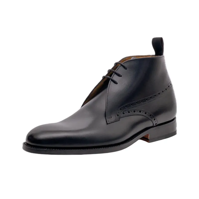 BARKER Tyne Ankle Boots Men's Black-0