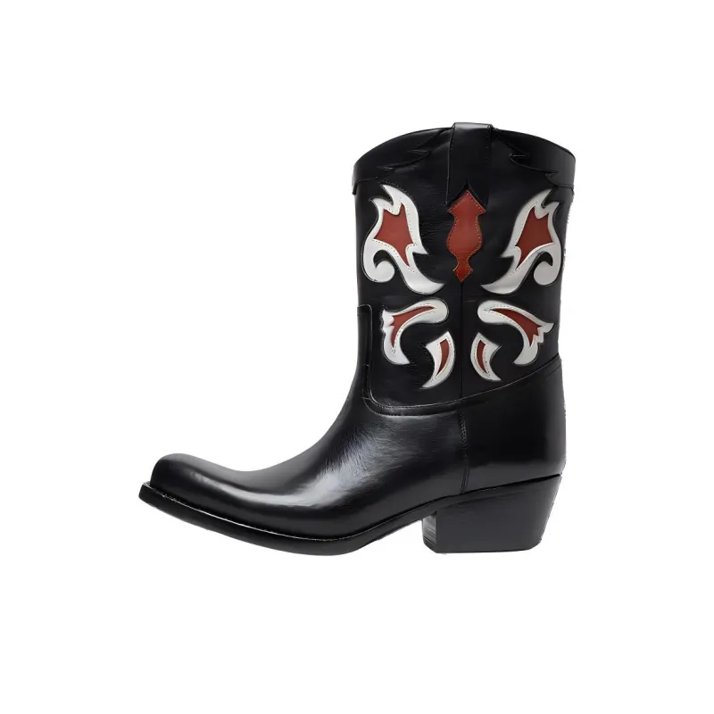 SARTORE Ankle Boots 4.5cm Women's Black-0
