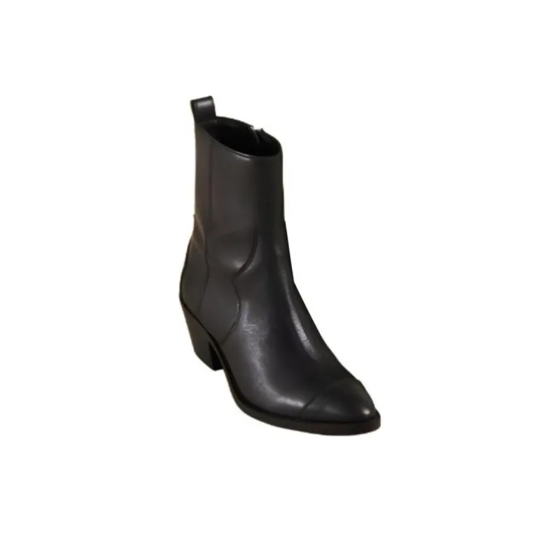 ALOHAS Austin Ankle Boots 4.5cm Women's Black-1