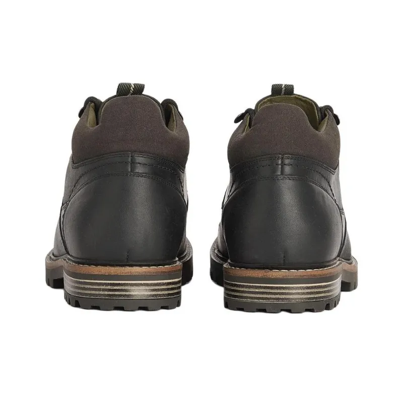 BARBOUR Ankle Boots Men's Black-4