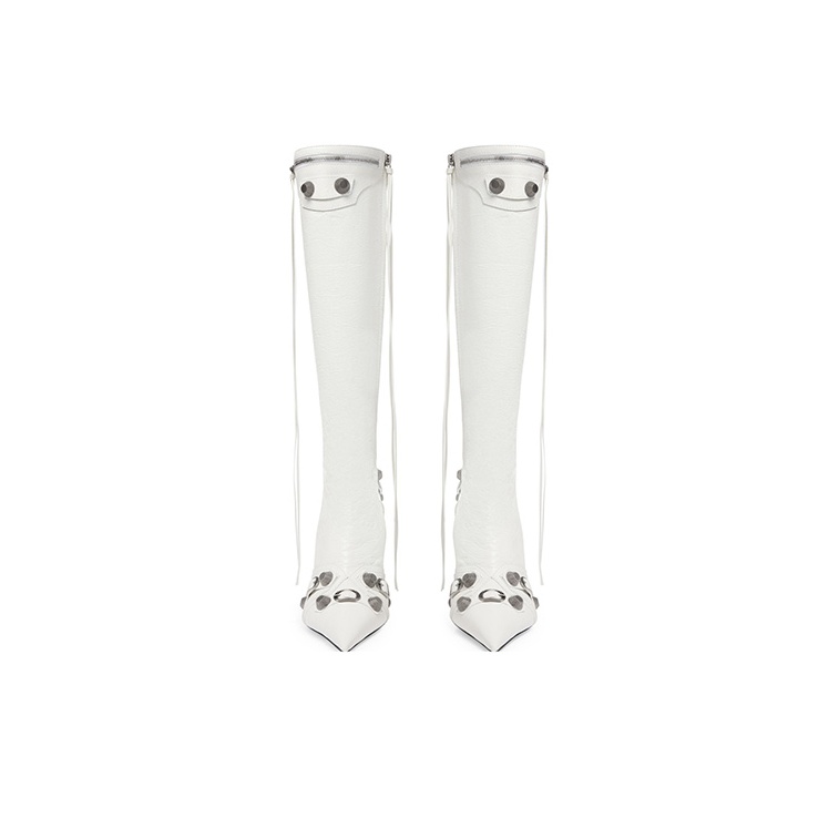 Balenciaga Cagole 90mm Knee-high Boots - POIZON