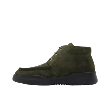 Burberry Log Ankle Boots Men's Green