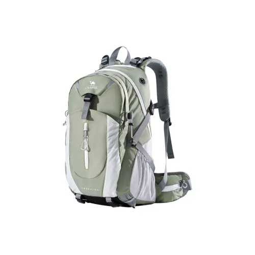 CAMEL Fabric Backpack Unisex Multicolor