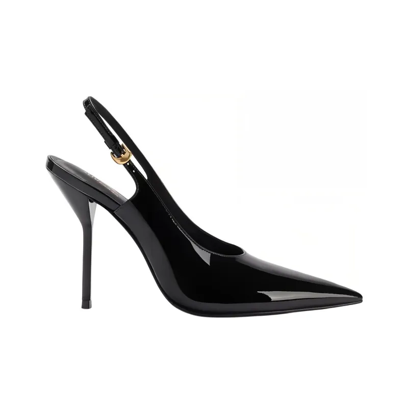 ALTUZARRA x Larroude Slim Heel High Heels 10.5cm Women's Black-1