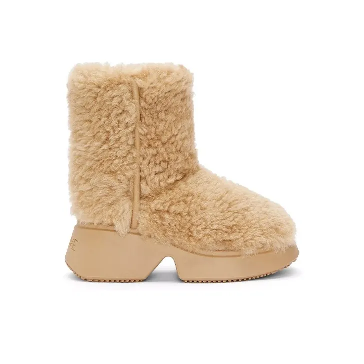 LOEWE Ankle Boots Women's Beige-1