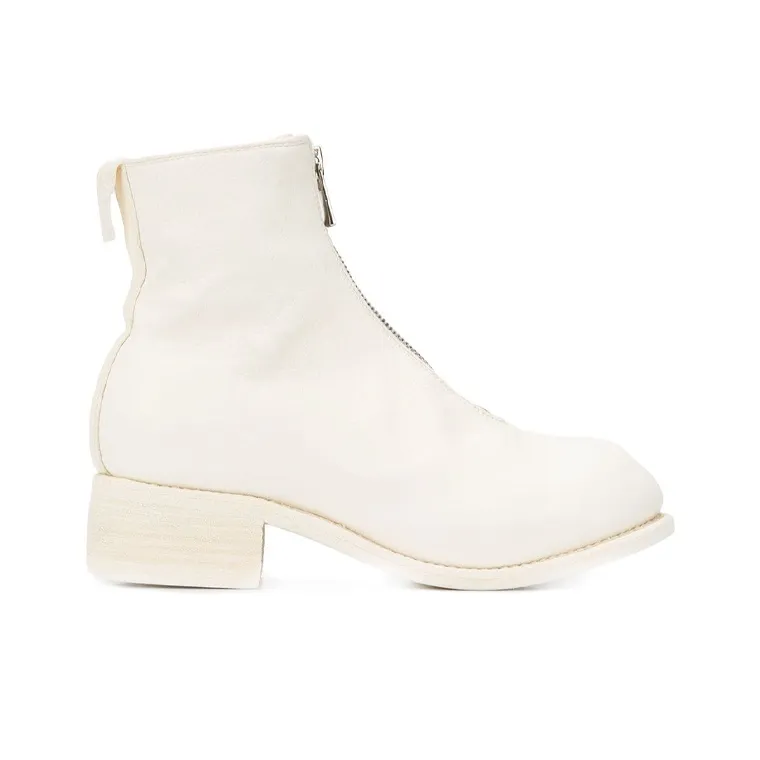 GUIDI Front-zip Ankle Boots-1