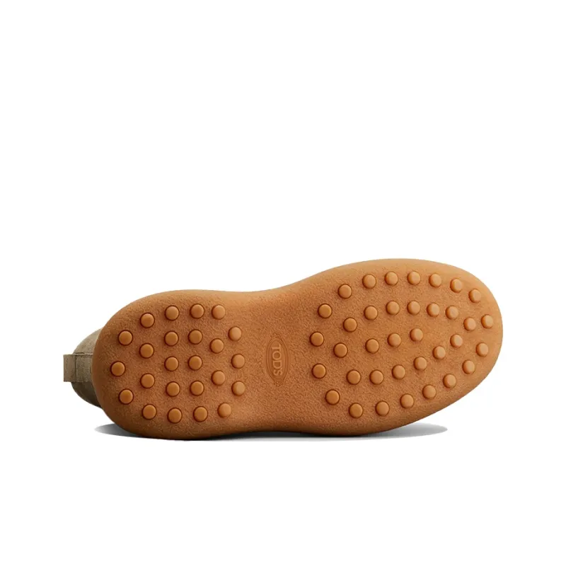 TOD'S Desert Boots Men's Beige Yellow-3