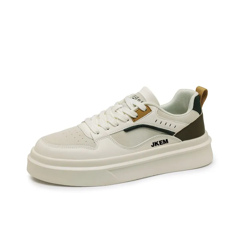 JKEM Slip Resistant Cushioning Abrasion Resistant Low Top Skateboard Shoes Men's-1