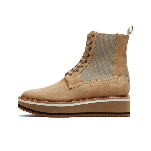 CLERGERIE Brendy Ankle Boots 4.5cm Women's Beige