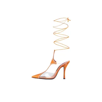 Les Petits Joueurs High Heels Women's Orange