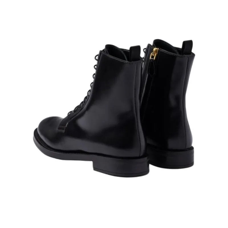 PRADA Ankle Boots Women's Black-4