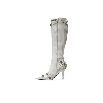 Balenciaga Cagole Point-toe Boots
