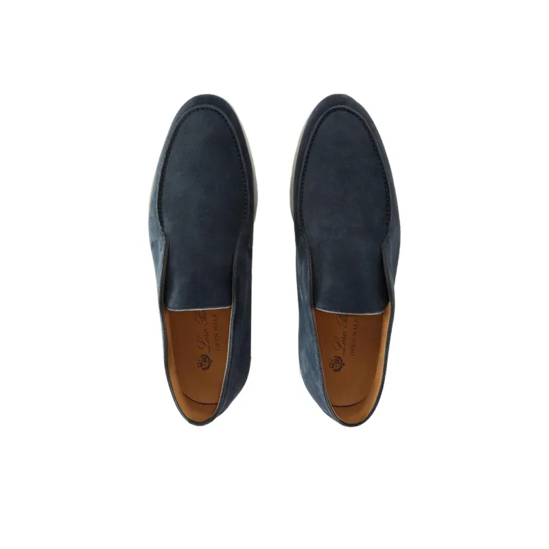 Loro Piana Open Walk Ankle Boots Men's Gray-4