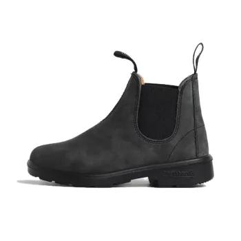 Blundstone Thermal Short Chelsea Boots Unisex Black Gray