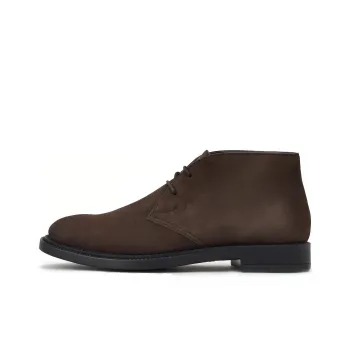 TOD'S Desert Almond Toe Ankle Boots