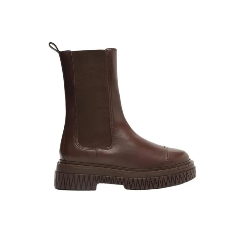 Schutz Chelsea Boots 5cm Women's Brown-1